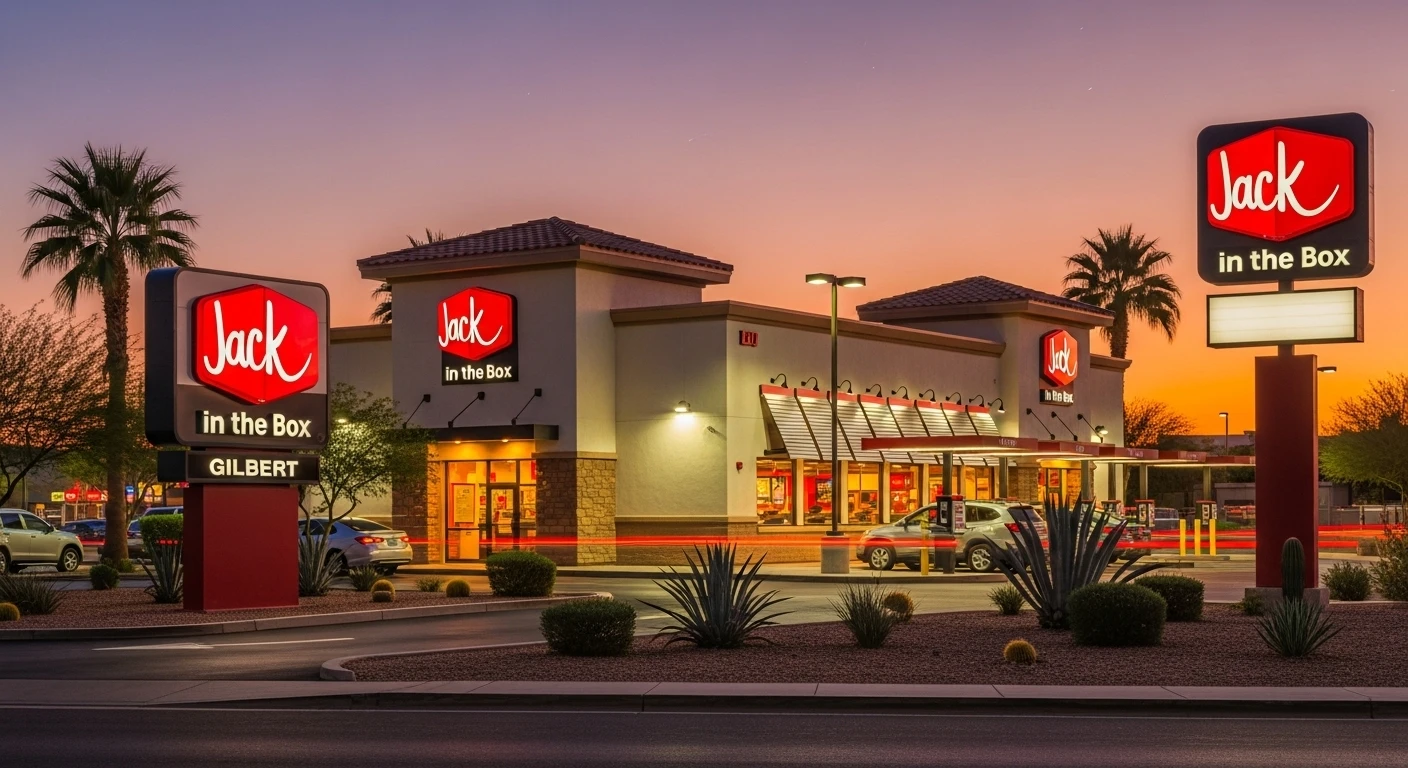 Jack In The Box Gilbert Menu logo