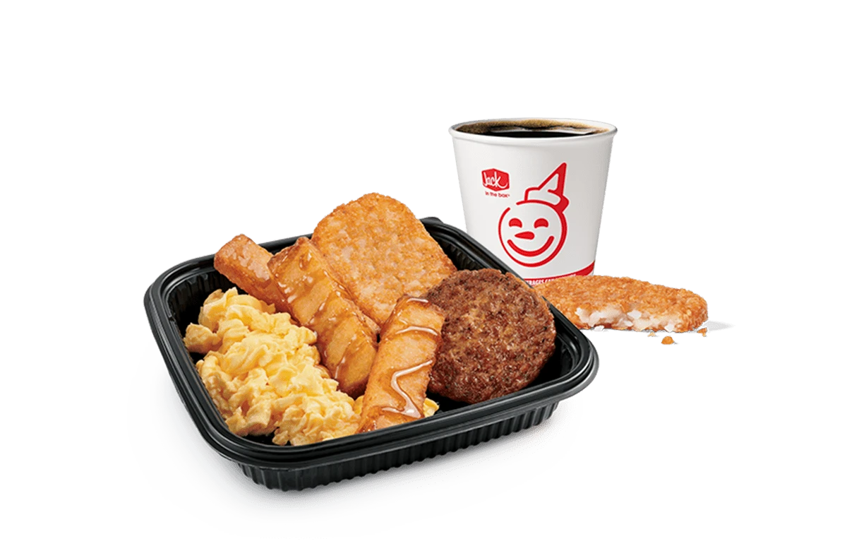 Classic French Toast Sticks Platter Sausage Combo