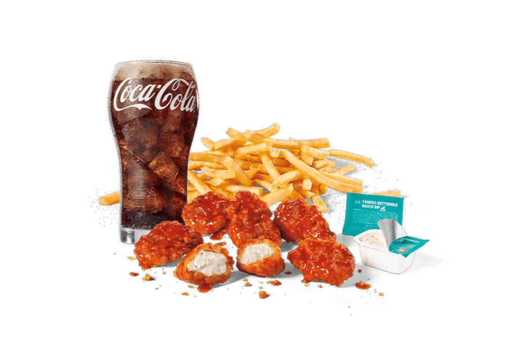 Honey Garlic Sriracha Crispy Boneless Wings