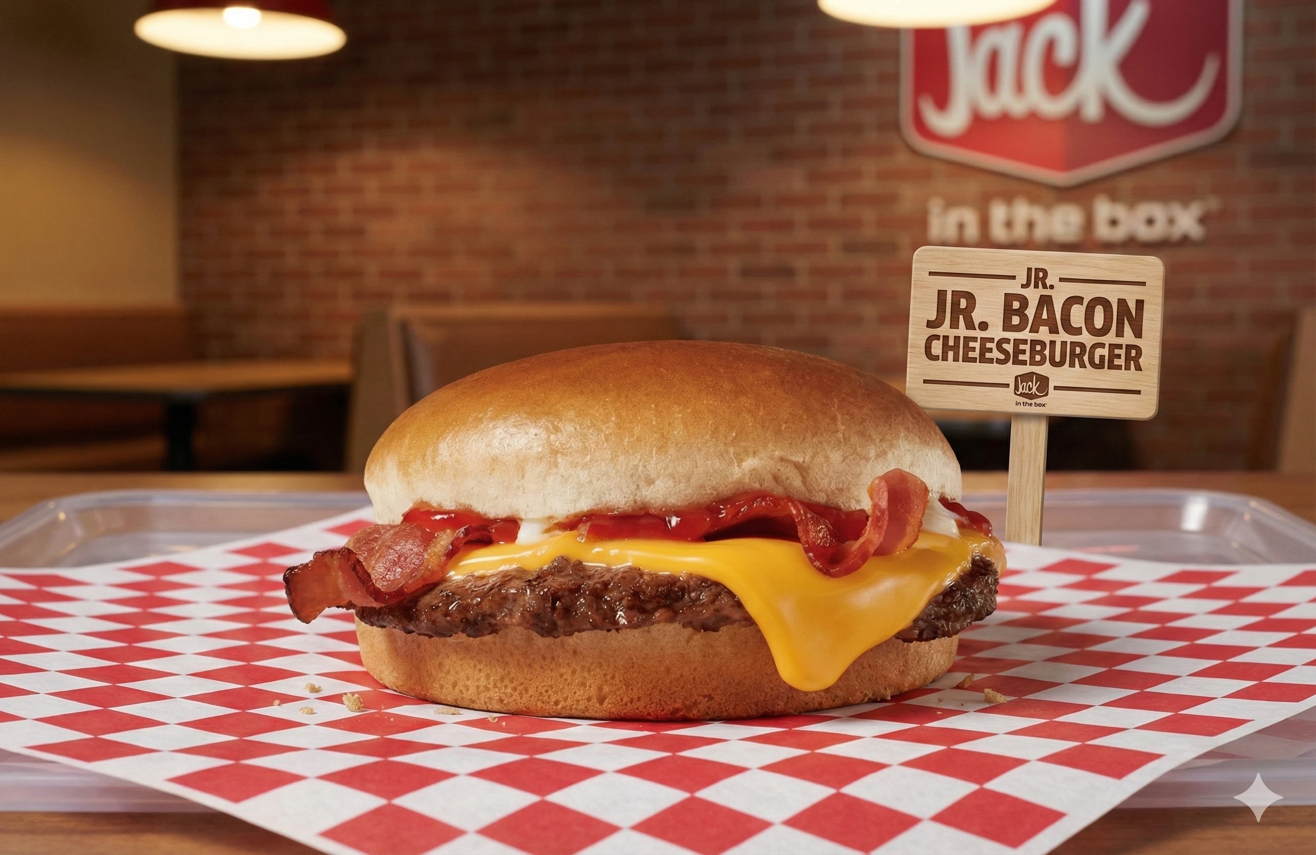 Jr. Bacon Cheeseburger