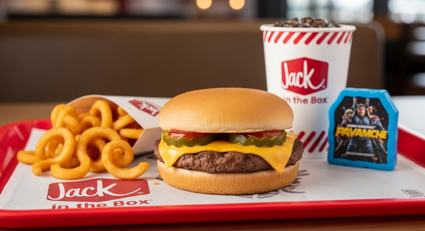 Kids Cheeseburger Jack in the Box 