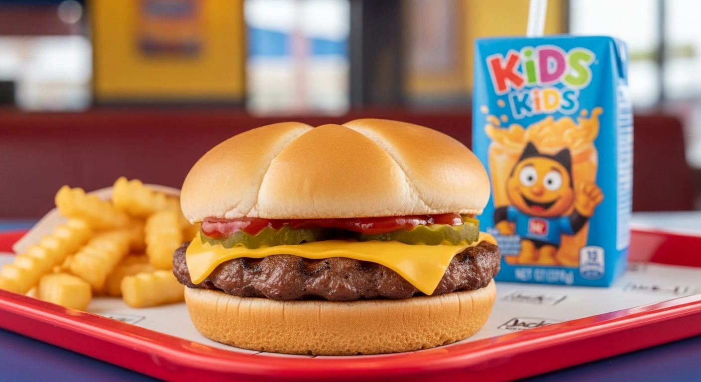 Kids Hamburger jack in the box