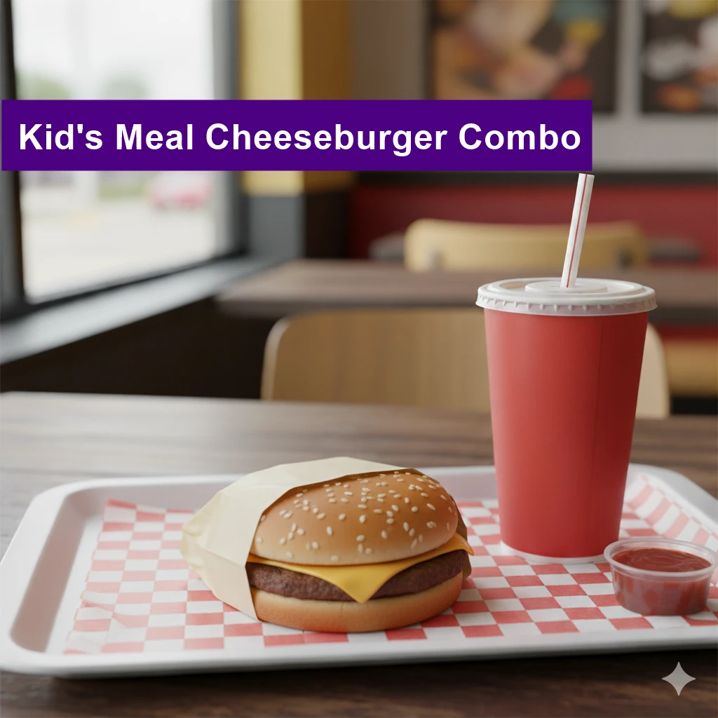 Kid's Meal Cheeseburger Combo jack in the box