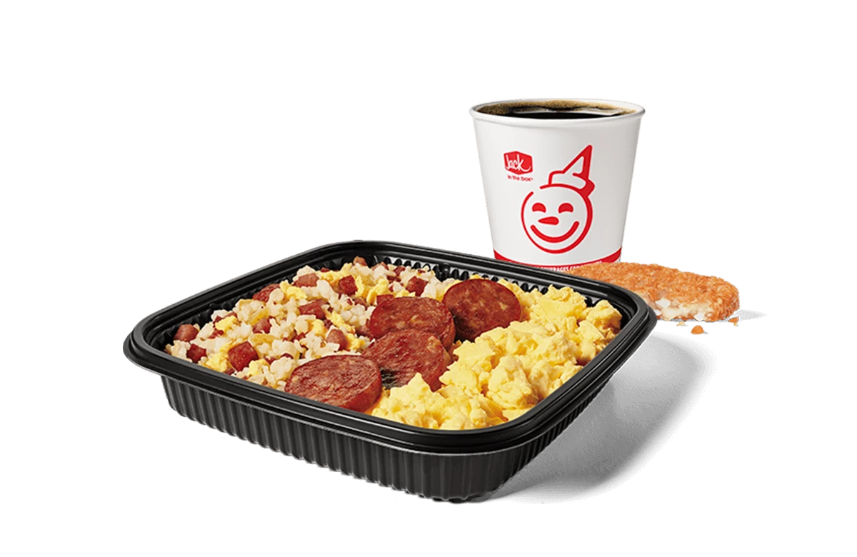 Portuguese Sausage & Egg w/Fried Rice Combo