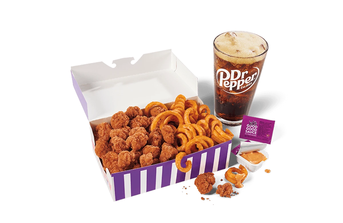 SPICY POPCORN CHICKEN BIG BOX COMBO